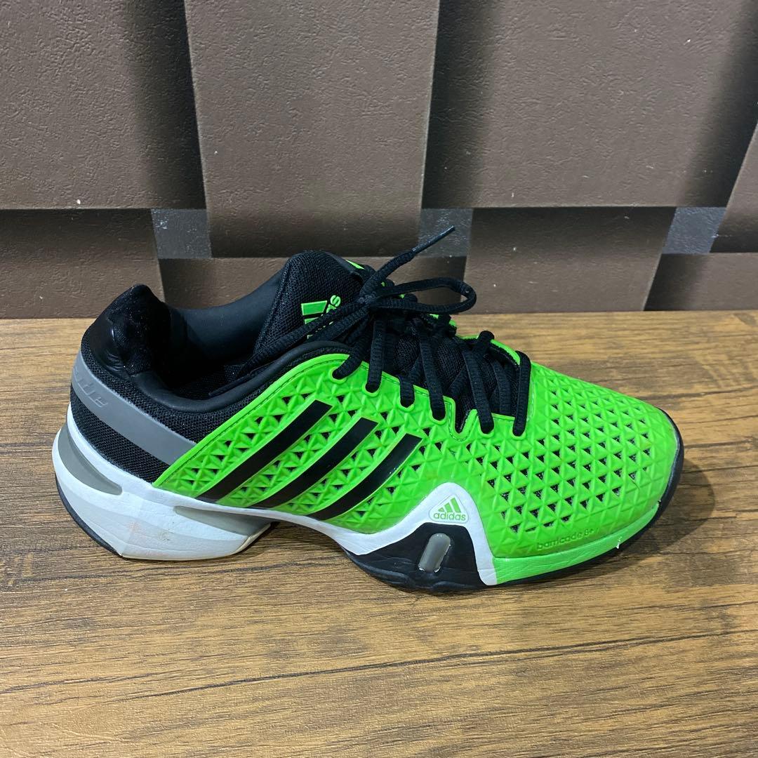 アディダス バリケード８plus錦織圭モデルテニスシューズ25.5cm
