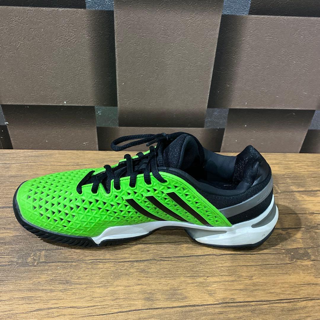 アディダス バリケード８plus錦織圭モデルテニスシューズ25.5cm