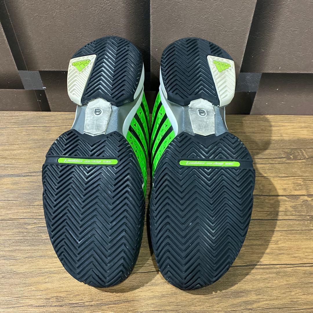 アディダス バリケード８plus錦織圭モデルテニスシューズ25.5cm