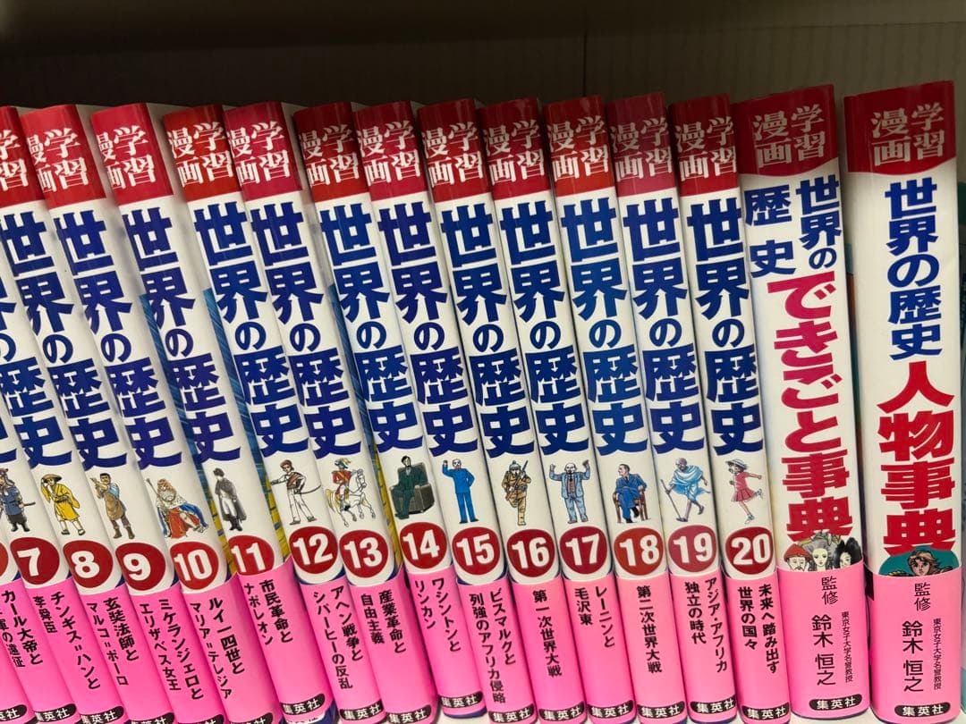 値下げ相談⭕️ 世界の歴史 全巻20巻セット + 人物事典