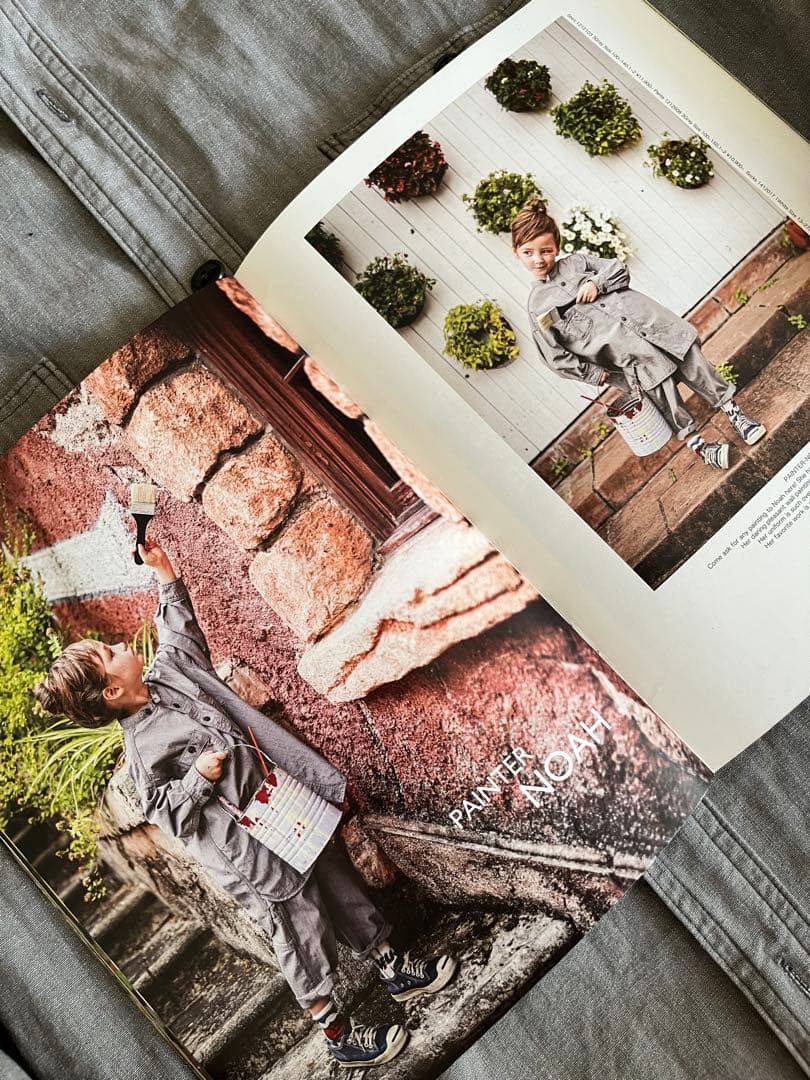 【ゴートゥーハリウッド】カバーオール&ペインターパンツセット 01おまけ付き