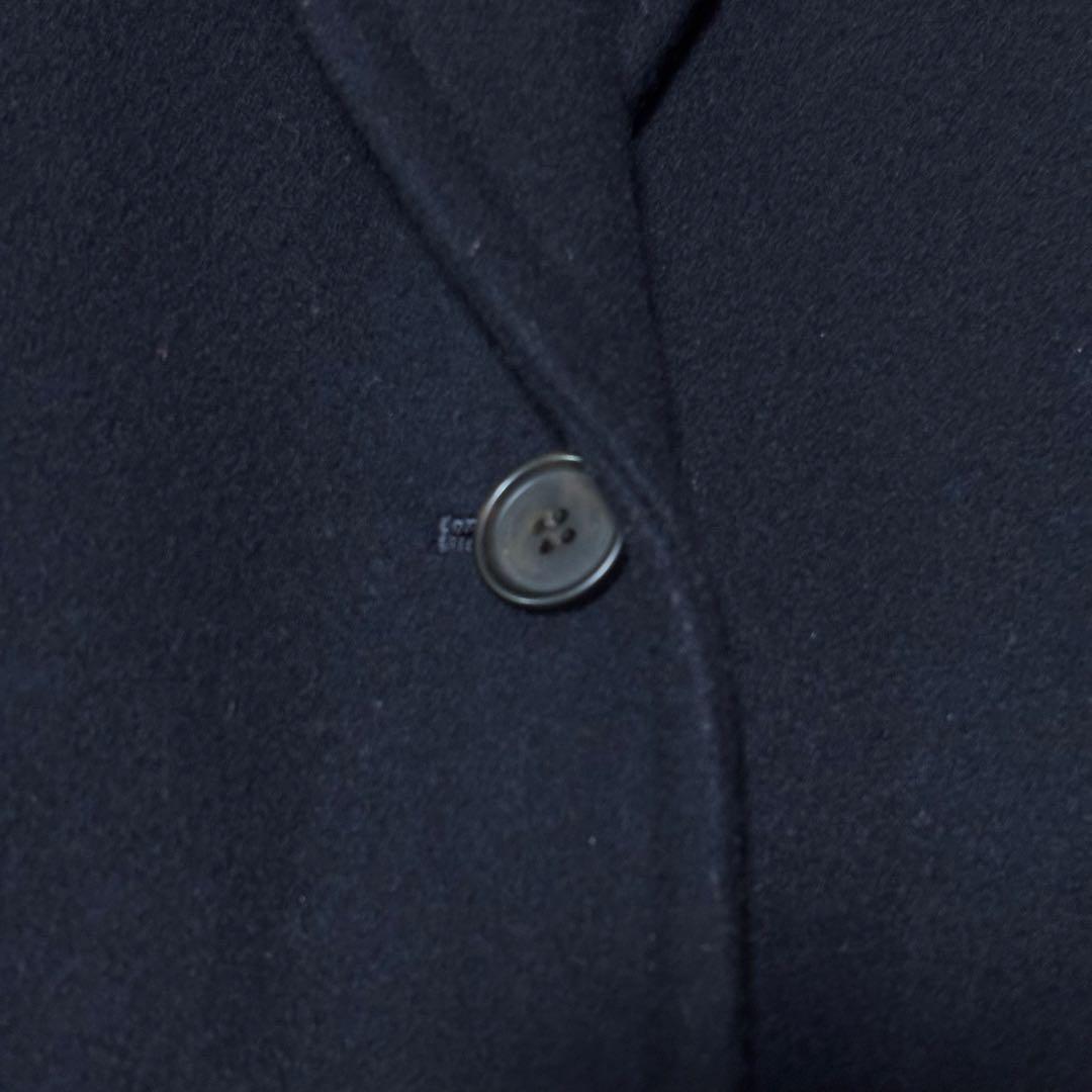 希少サイズ⭐︎iCB ウールチェスターコート　濃紺　46