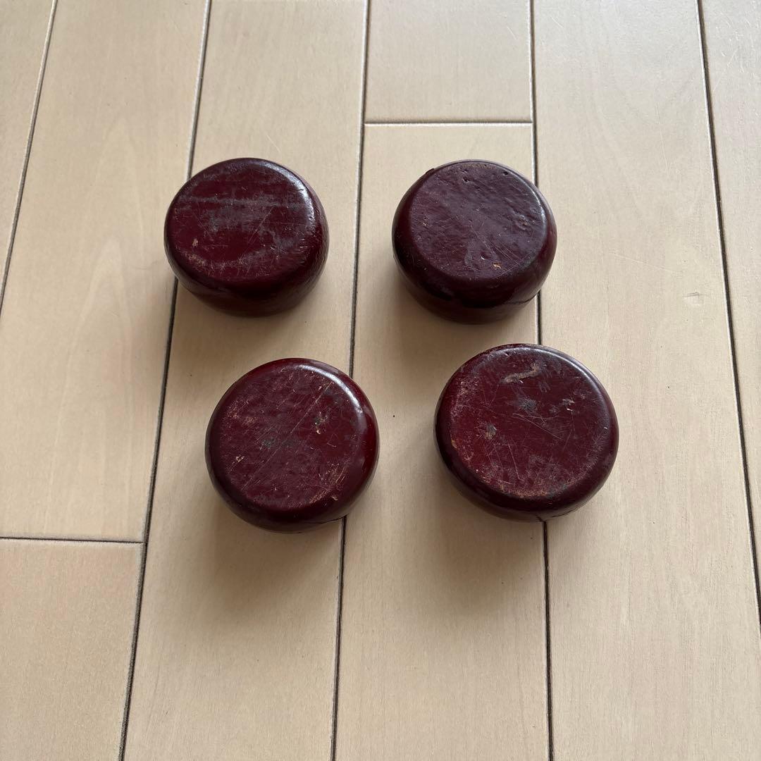 JANOME ジャノメ ミシン台　脚のみ アンティーク　ダークブラウン