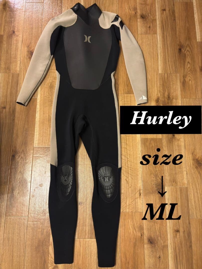 Hurley ウェットスーツ フルスーツ ジャージジャーフル ML 3/2ミリ