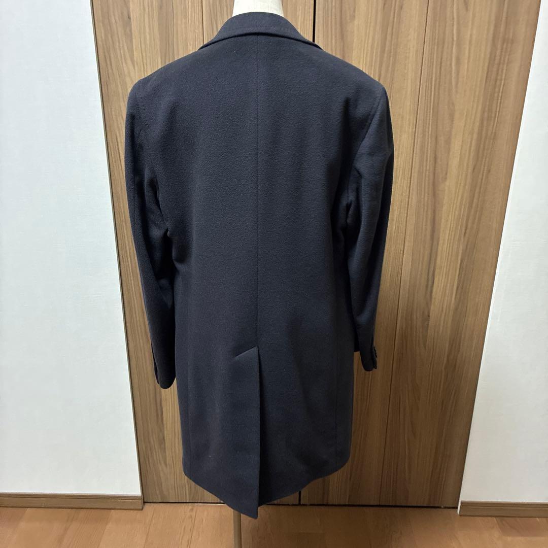 TAGLIATORE（タリアトーレ）美品タカシミヤ　ネイビー チェスターコート