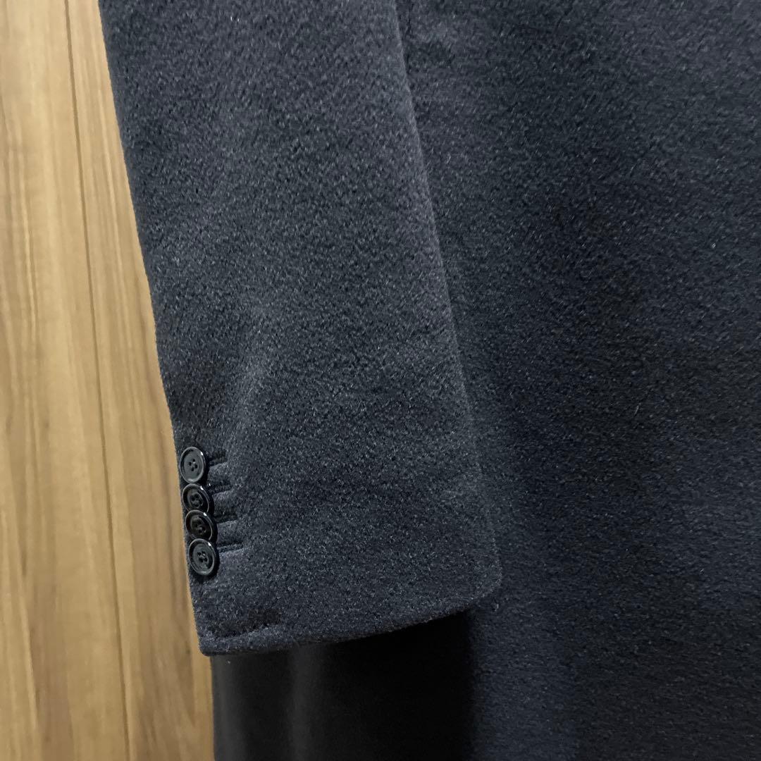 TAGLIATORE（タリアトーレ）美品タカシミヤ　ネイビー チェスターコート