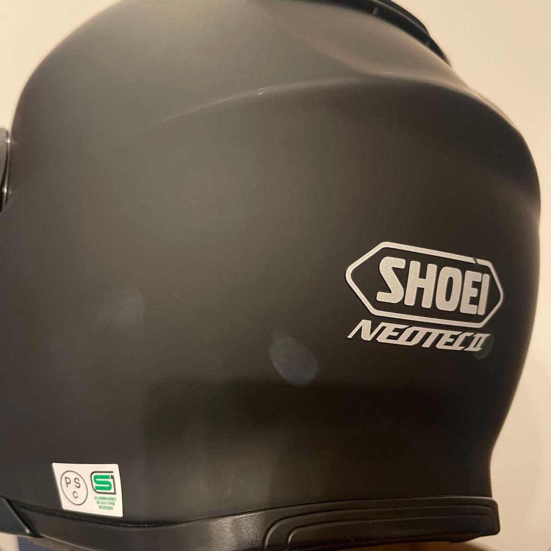 値下！　SHOEI ネオテック2 NEOTECⅡ ヘルメット　M マットブラック