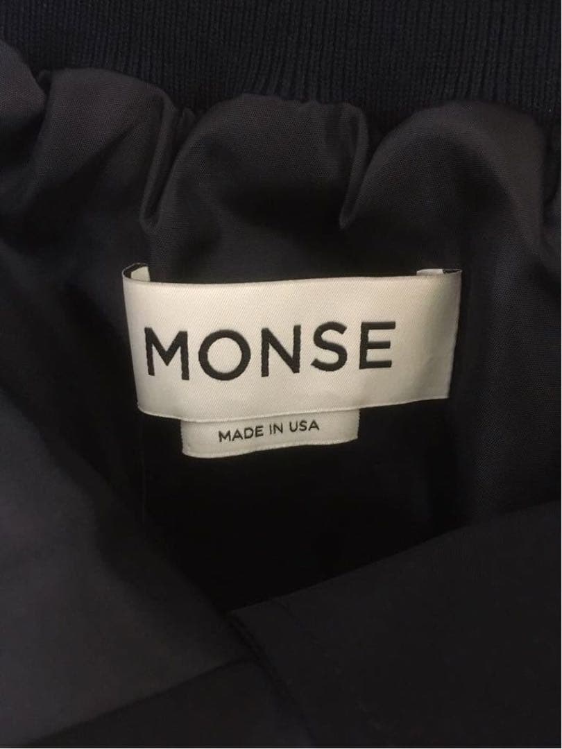 【MONSE】2way SPORTS JACKET croppedブルゾン