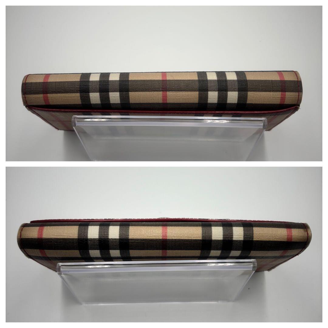 【美品】バーバリー　長財布 ロングウォレット　ノバチェック