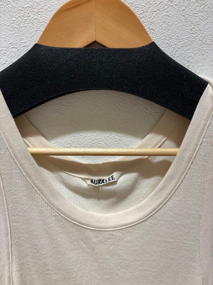 AURALEE Soft Rib Tank Top/リブ タンクトップサイズ5