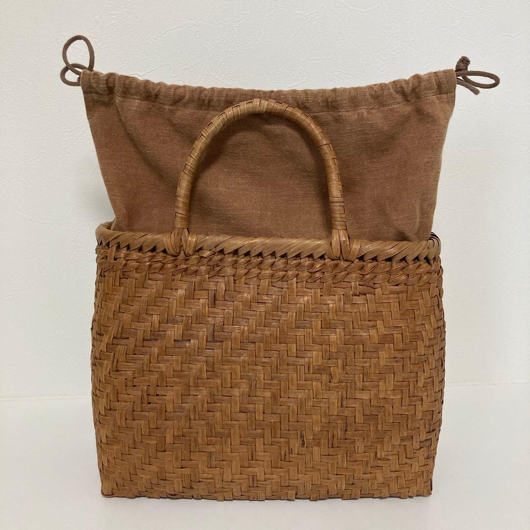 山葡萄かごバック　トマト