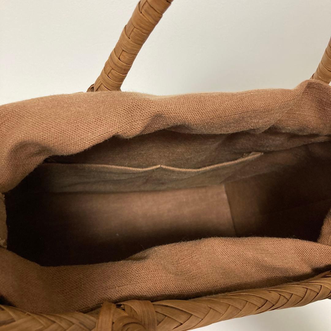 山葡萄かごバック　トマト