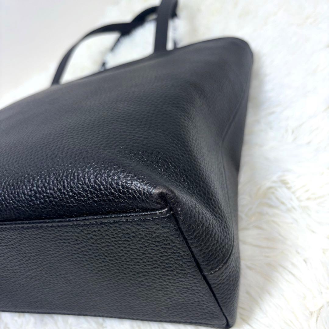 [現行・美品] Hush Tug トートバッグ・ビジネス シボ革 A4 自立