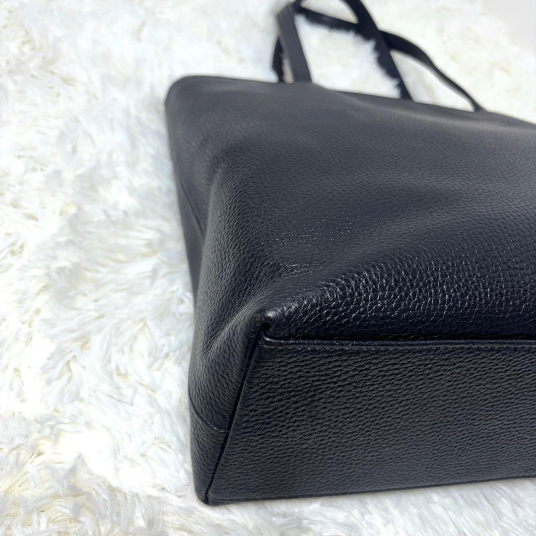 [現行・美品] Hush Tug トートバッグ・ビジネス シボ革 A4 自立