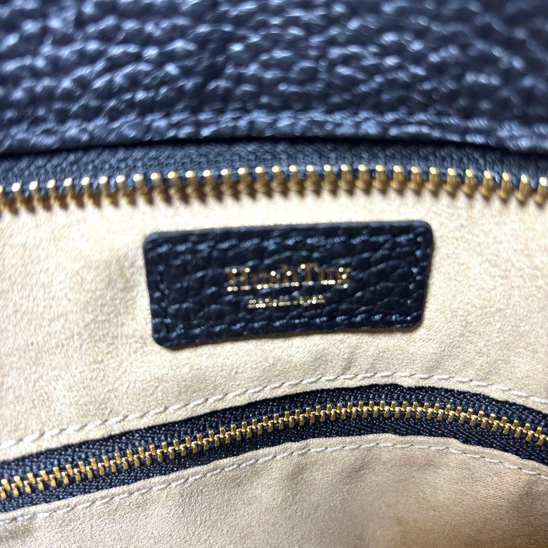 [現行・美品] Hush Tug トートバッグ・ビジネス シボ革 A4 自立