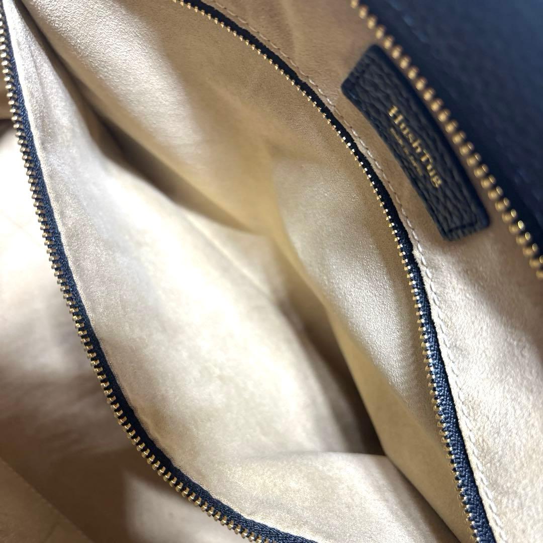 [現行・美品] Hush Tug トートバッグ・ビジネス シボ革 A4 自立