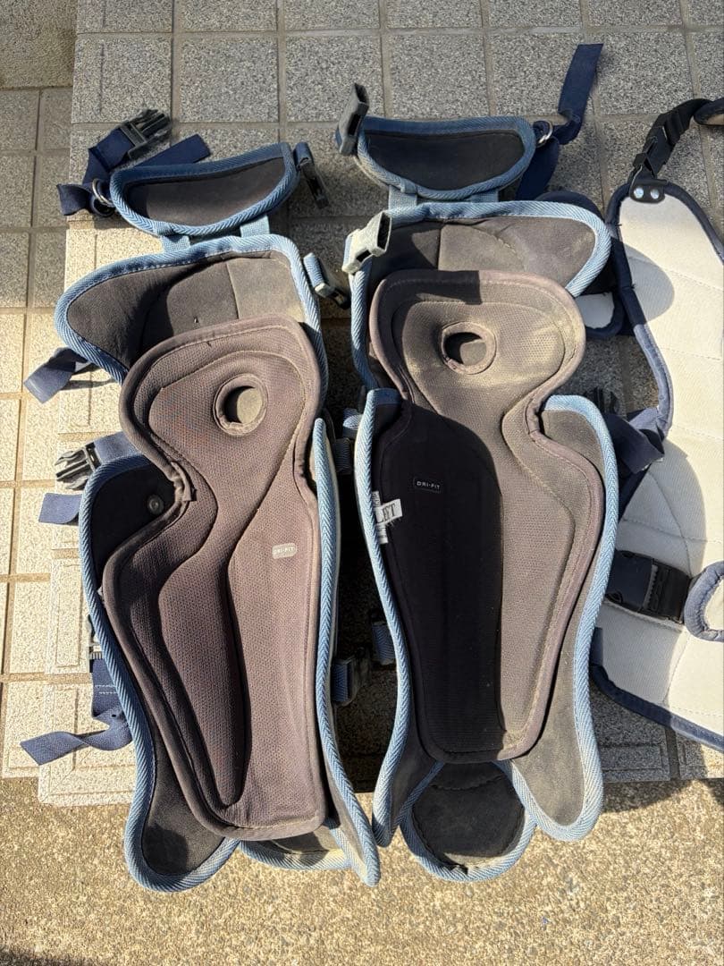 キャッチャー防具 プロテクター レガース 一般軟式 ナイキ プロマーク