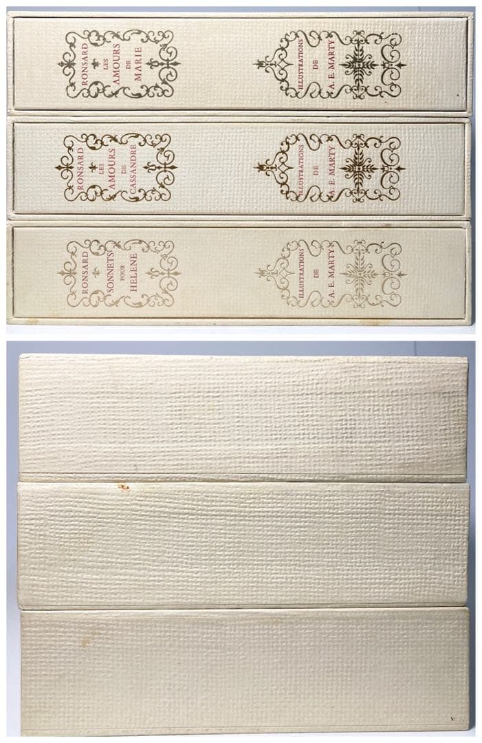 A.E.マルティ 挿絵本『 ロンサール恋愛詩集 』ピエール・ド・ロンサール