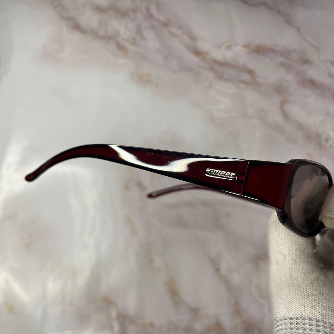pcさん専用 GUCCI ウェリントン Y2K シャープ サングラス ケース付き
