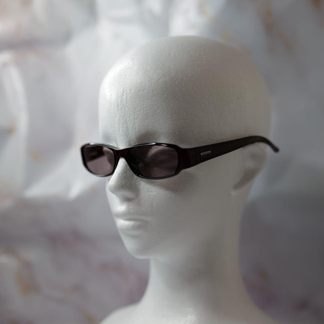 pcさん専用 GUCCI ウェリントン Y2K シャープ サングラス ケース付き