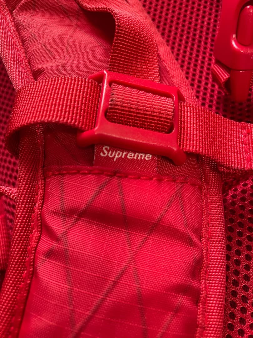 【正規品】Supreme Backpack FW18 レッド 美品