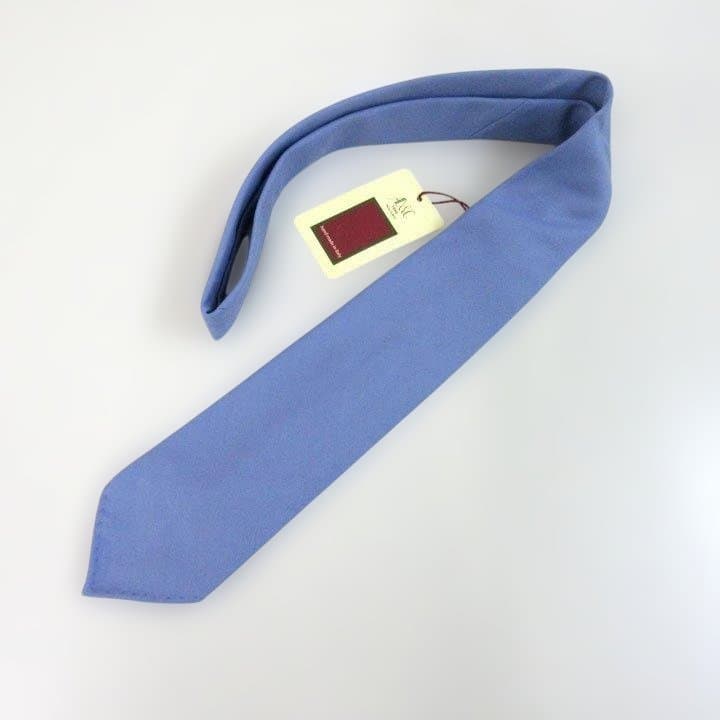 定価22200円の半額AD&C新品タグ付イタリア製ソリッド無地ウールネクタイ