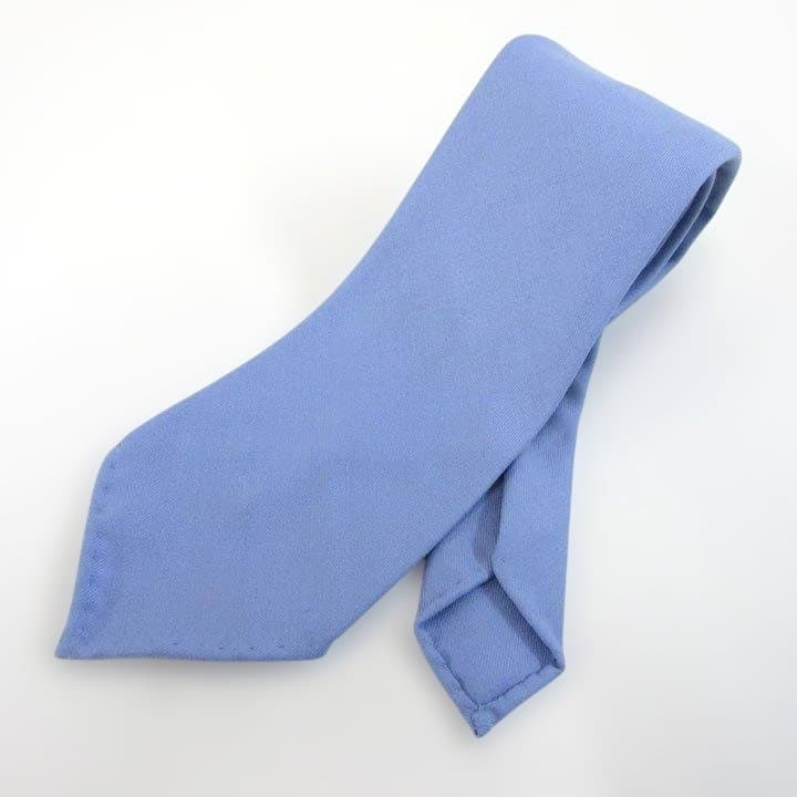 定価22200円の半額AD&C新品タグ付イタリア製ソリッド無地ウールネクタイ