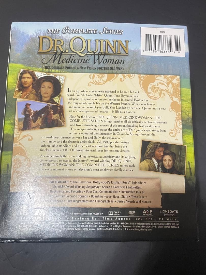 Dr.Quinn Medicine Woman DVDボックス 全巻セット