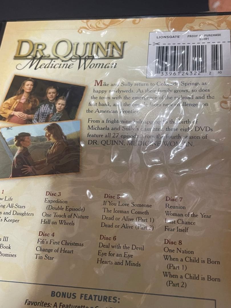 Dr.Quinn Medicine Woman DVDボックス 全巻セット