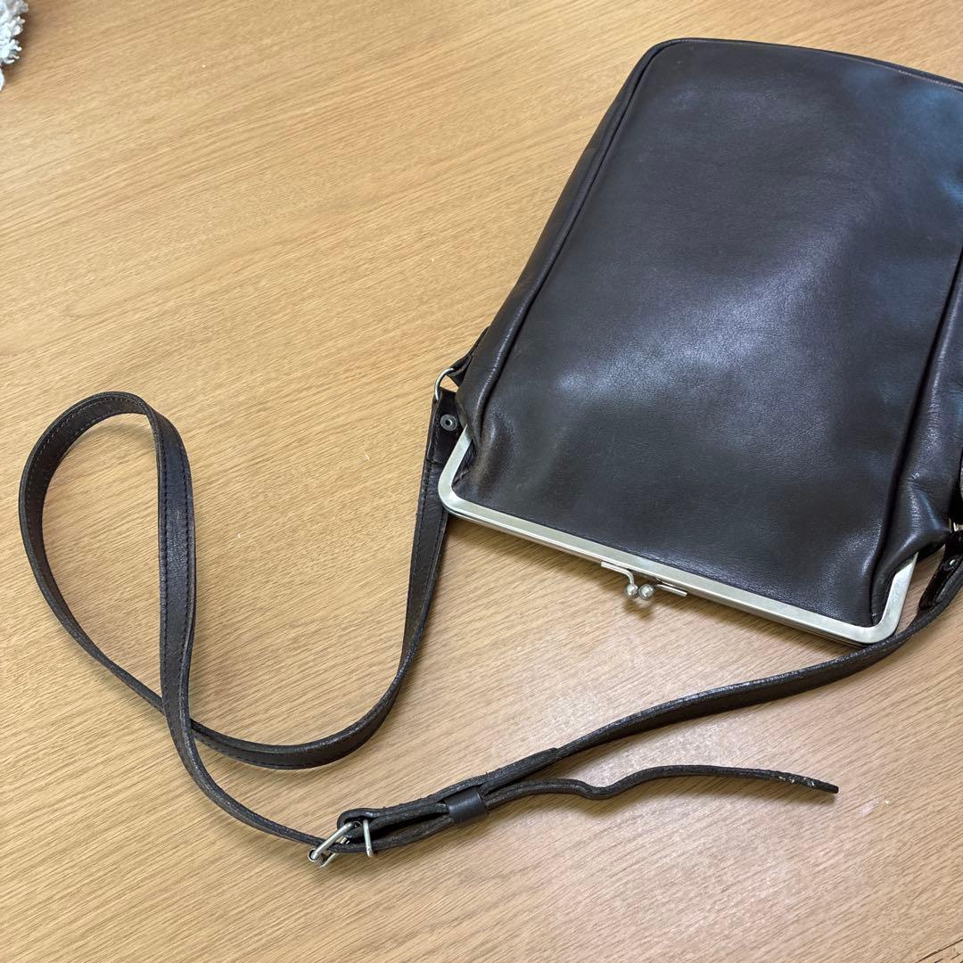 コムデギャルソン がま口型ショルダーバック