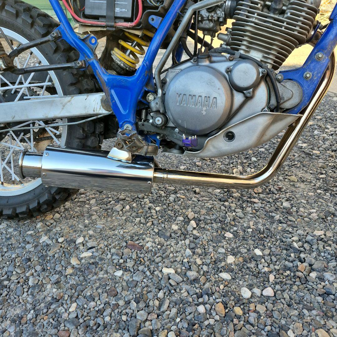 ヤマハ TW200/225 バイクマフラー 100Φ砲弾マフラー ステンレス