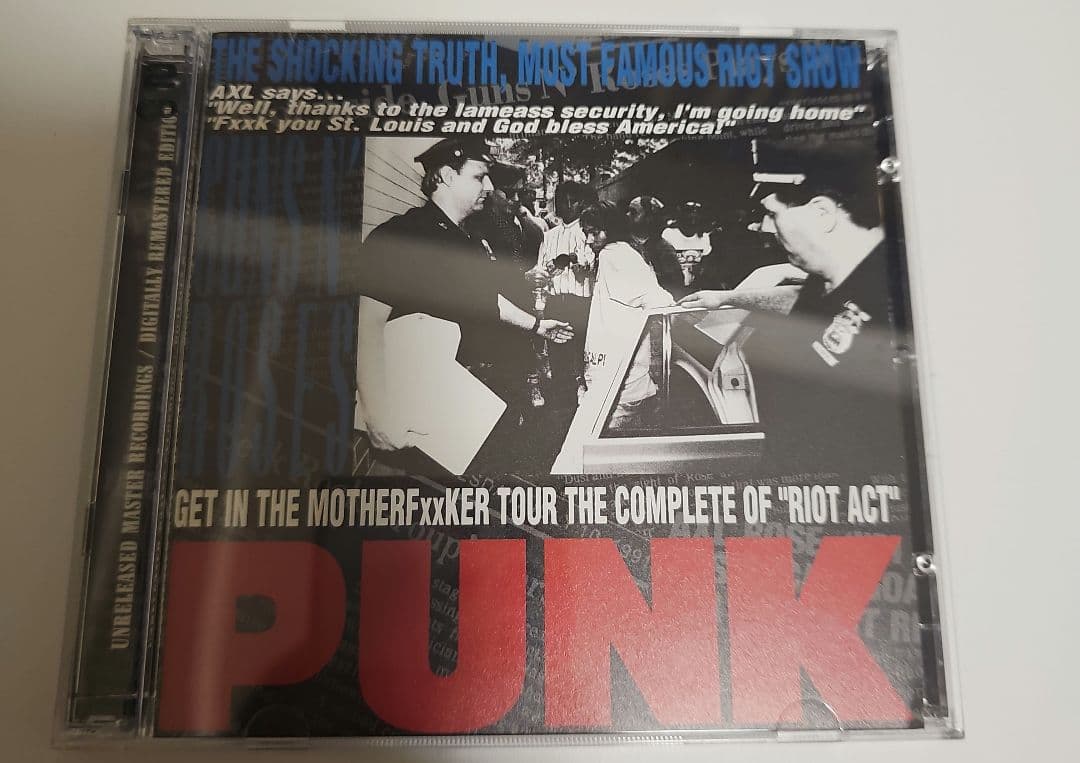 ガンズアンドローゼズ/DVD+CD