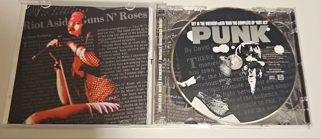 ガンズアンドローゼズ/DVD+CD