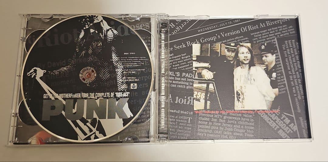 ガンズアンドローゼズ/DVD+CD