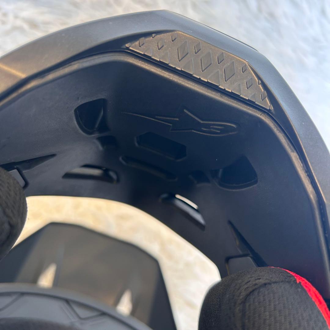 【新品未使用】アルパインスターズ ヘルメット Mサイズ オフロード SM5