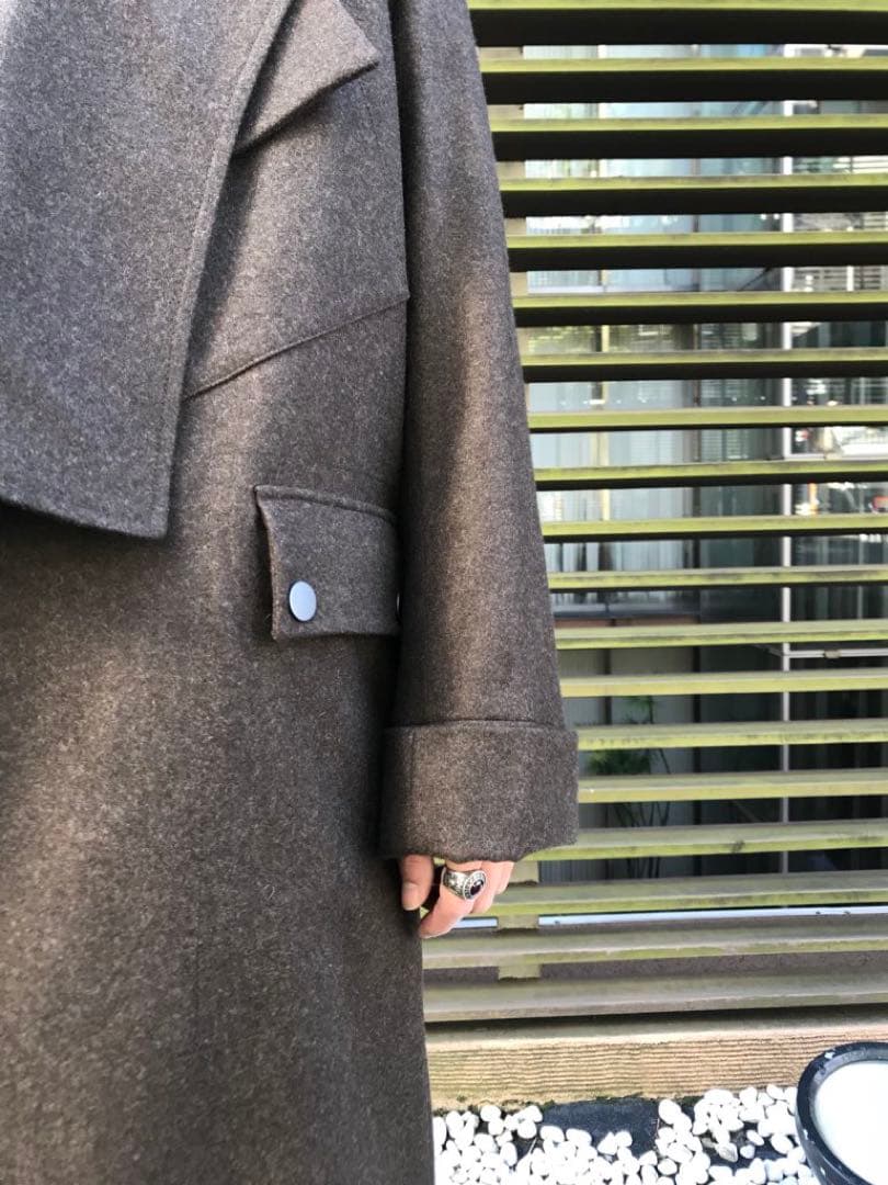 1LDK LEON BARA spy coat ロングコート