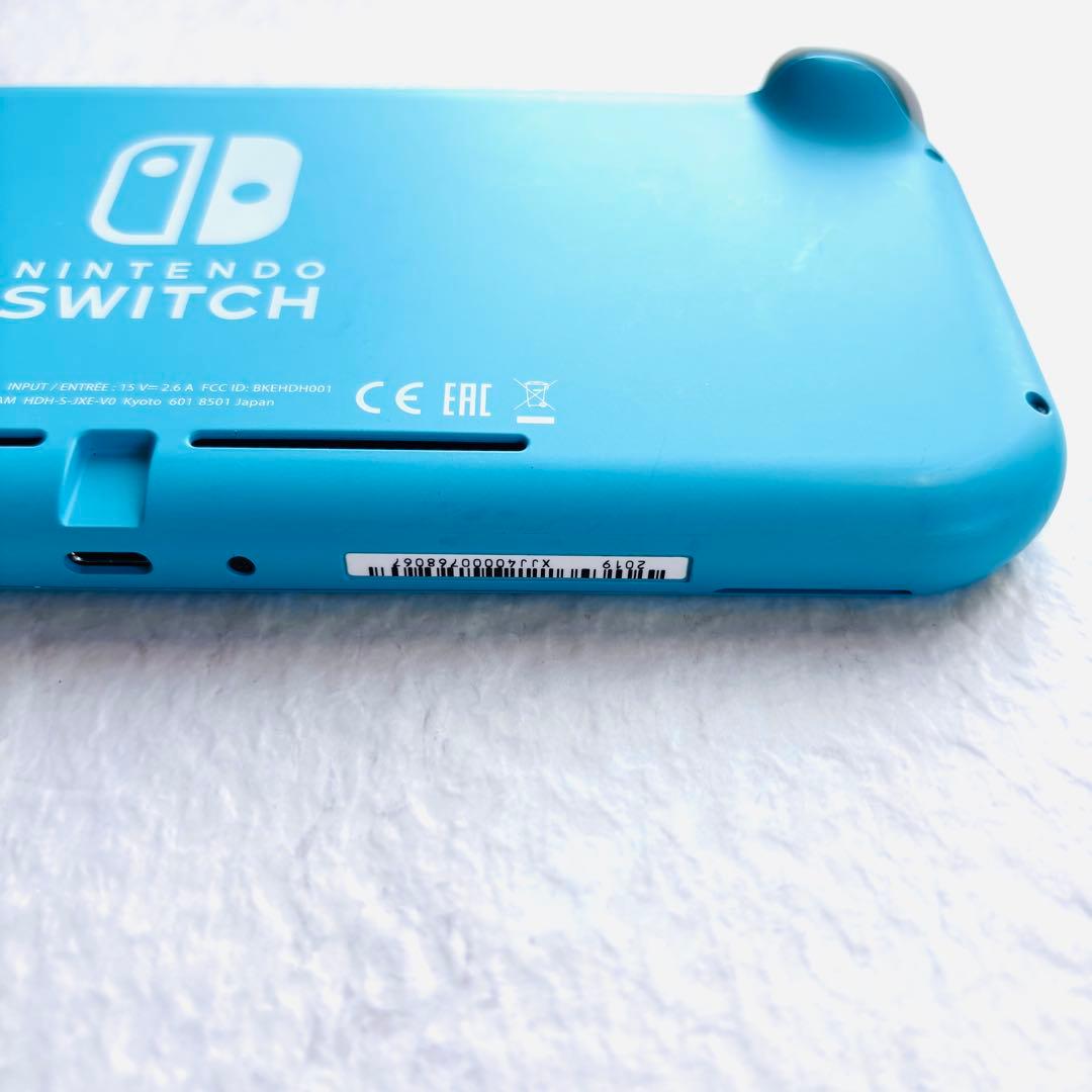 Nintendo Switch Lite 本体 ターコイズ　液晶美品 正常動作品