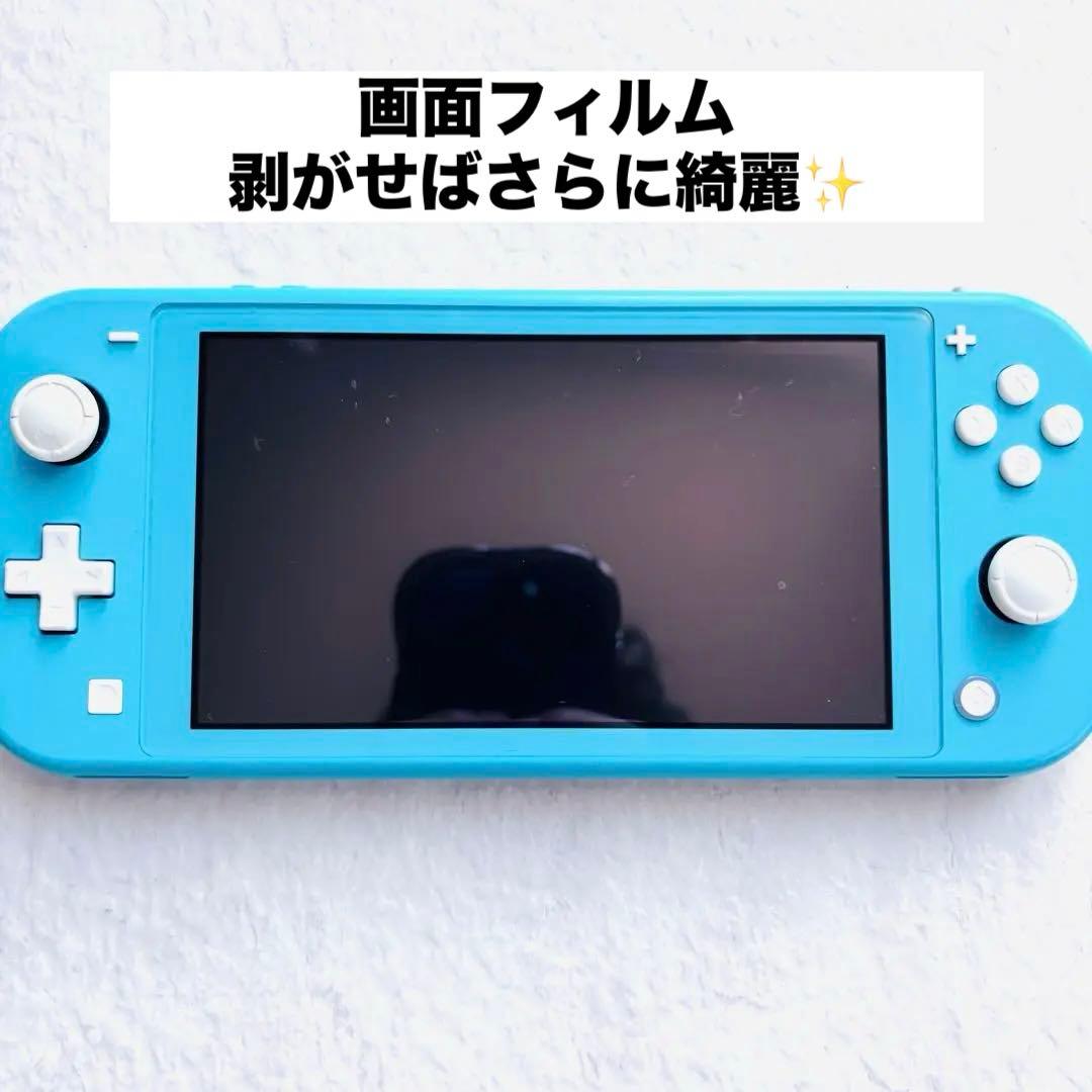 Nintendo Switch Lite 本体 ターコイズ　液晶美品 正常動作品