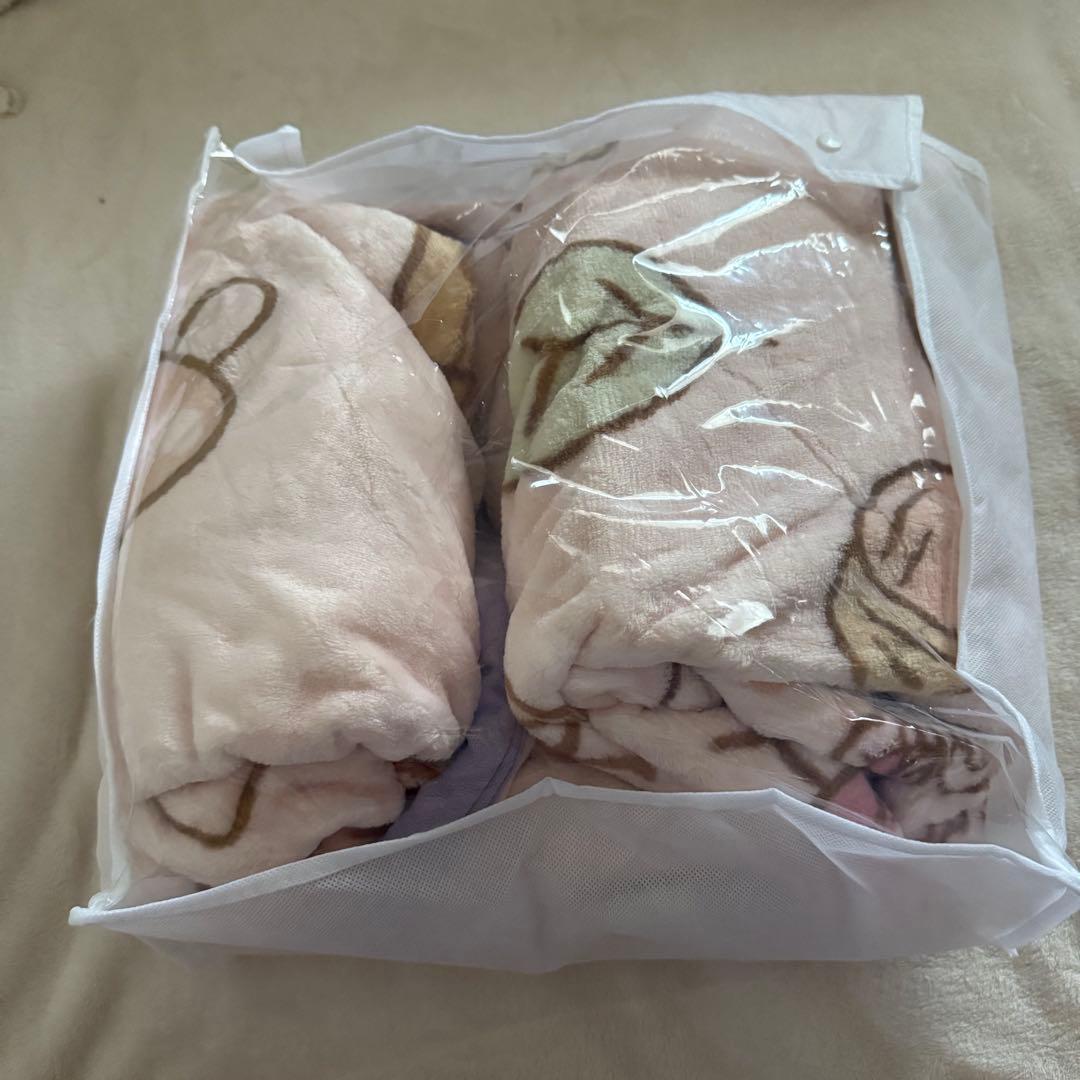 ダッフィー フォールサウンドインビテーション ディズニー 毛布 限定品 新品