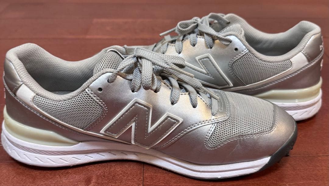 new balance 996 シルバー ゴルフシューズ　【ニューバランス】美品