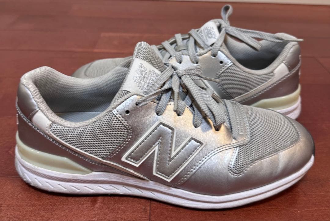 new balance 996 シルバー ゴルフシューズ　【ニューバランス】美品
