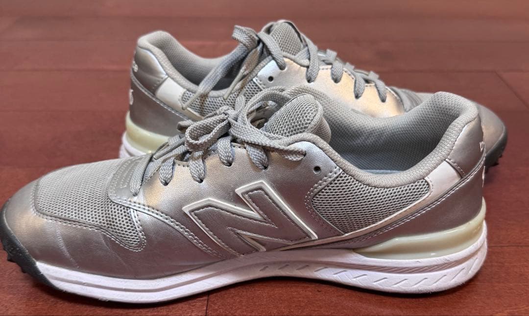 new balance 996 シルバー ゴルフシューズ　【ニューバランス】美品