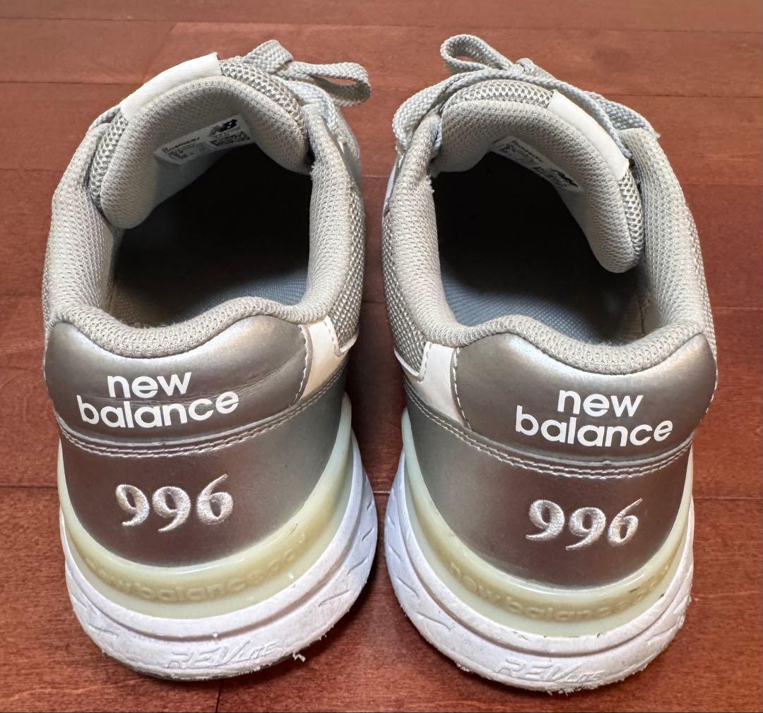 new balance 996 シルバー ゴルフシューズ　【ニューバランス】美品