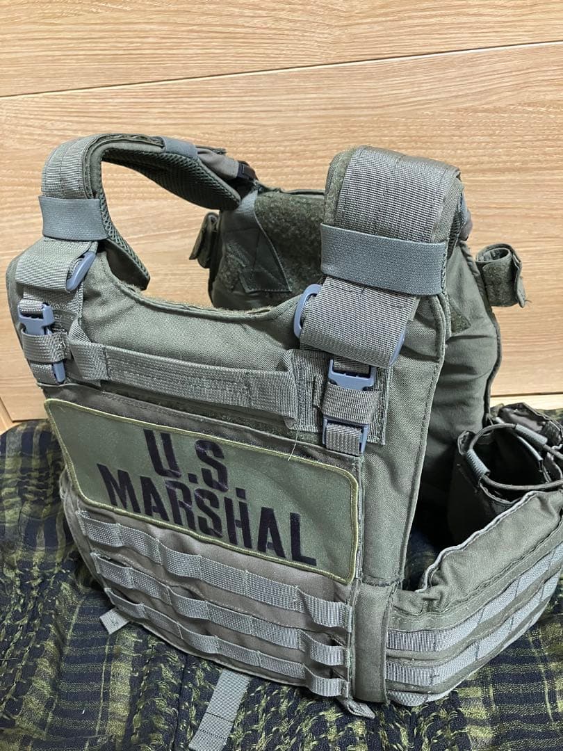 実物プレートキャリア LBT-6094A-QRC RG usmarshal風装備