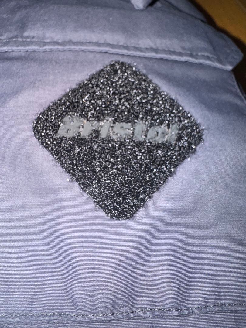 美品 NIKE × FCRB 12AW リバーシブルダウンベスト 迷彩 カモ柄