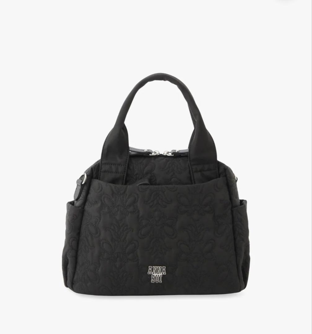 ANNA SUI アナスイ アニー 2wayボストンバッグ 黒 新品未使用品