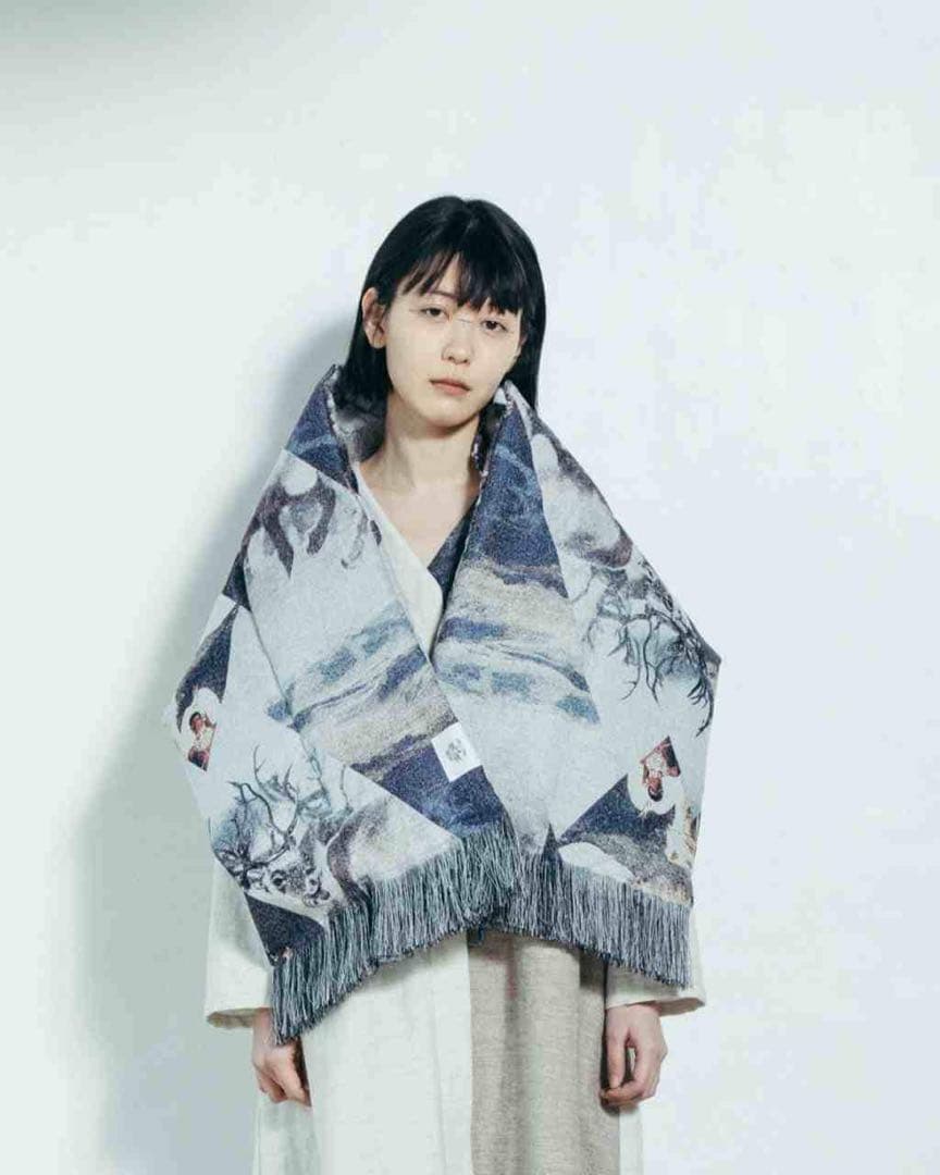 STOF ストフ ストール（22AW Flagments JQ stole）