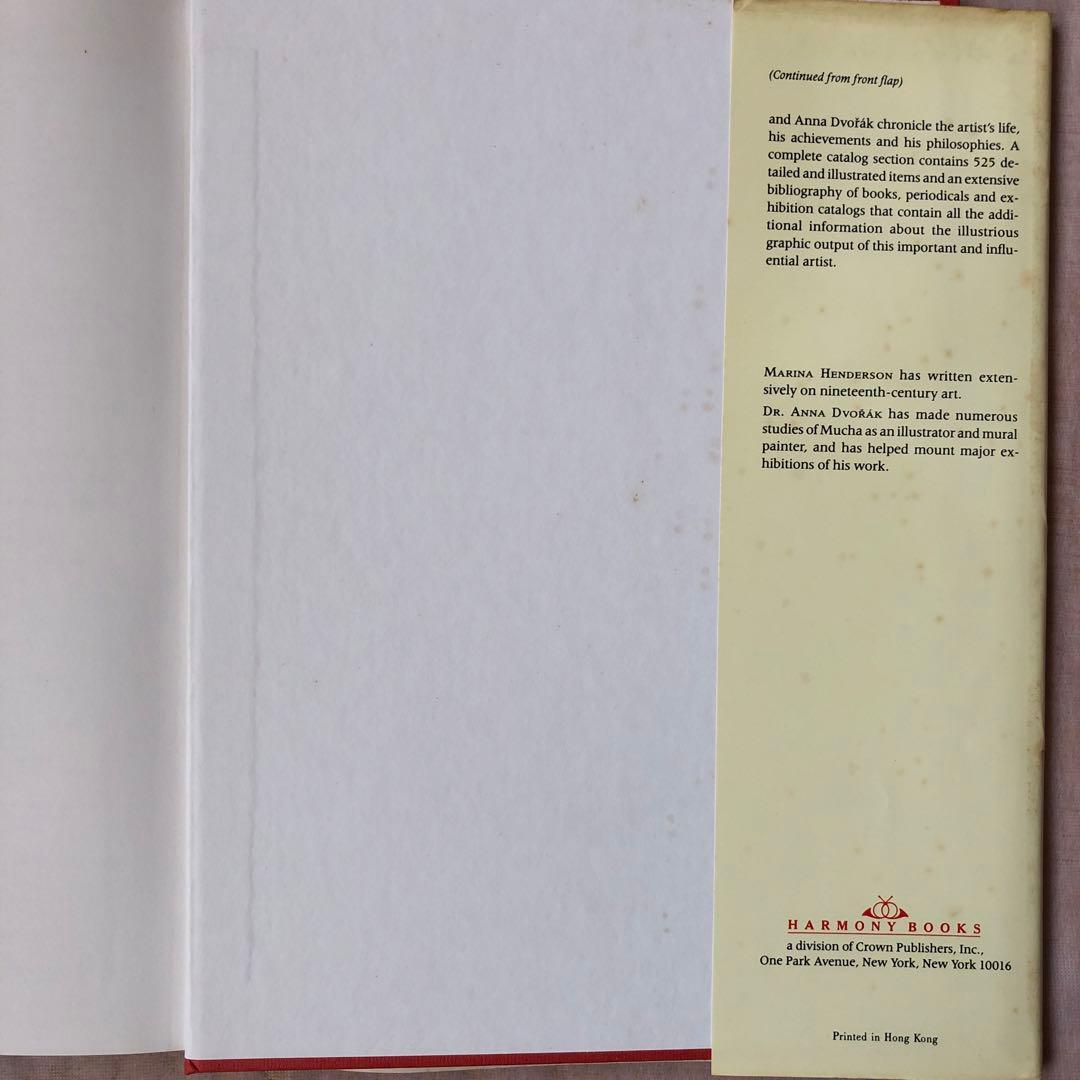 アルフォンス・ミュシャ　輸入本