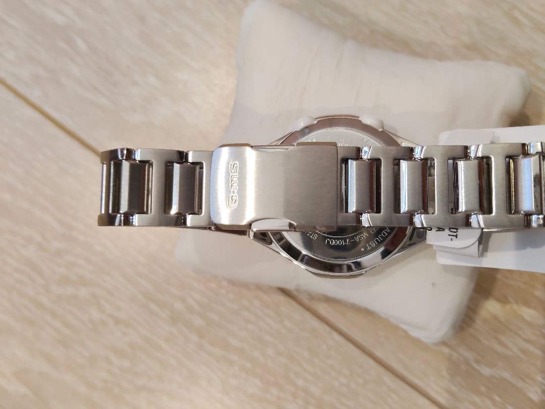 CASIO　ソーラー電波時計　G-ms