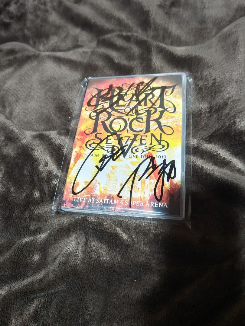 SIAM SHADE 直筆サインDVD